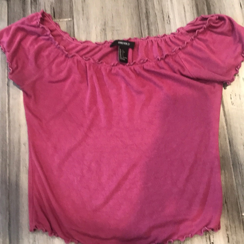 Forever 21 off the shoulder top